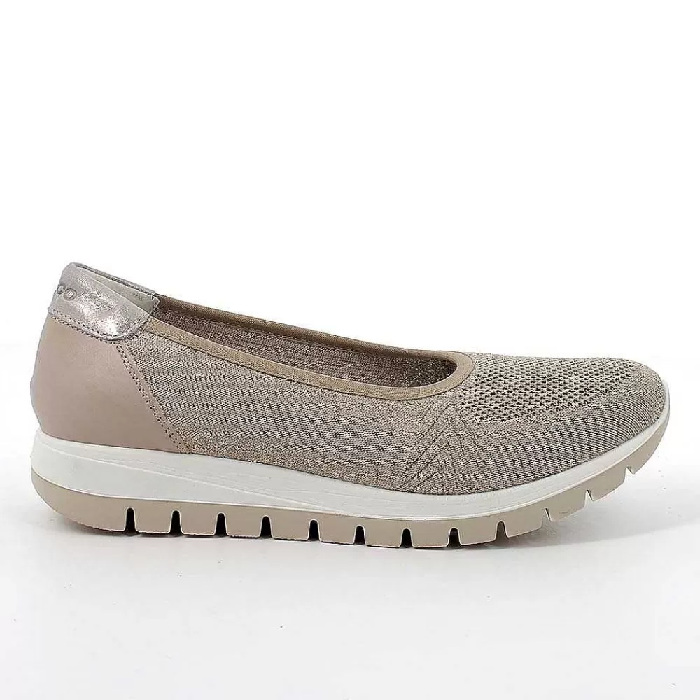 Sneakers | Igi&Co Ballerine Da Donna Beige-Platino