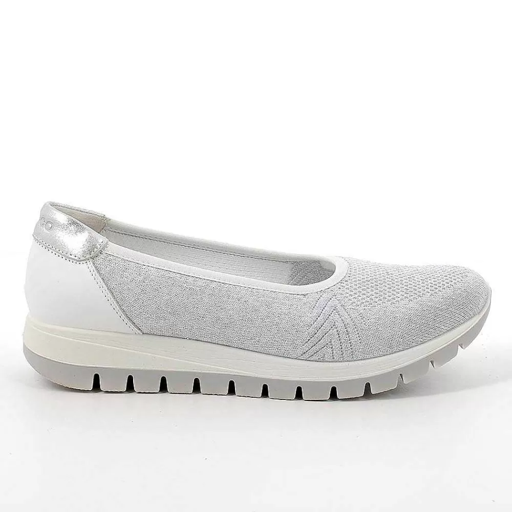 Sneakers | Igi&Co Ballerine Da Donna Bianco-Argento