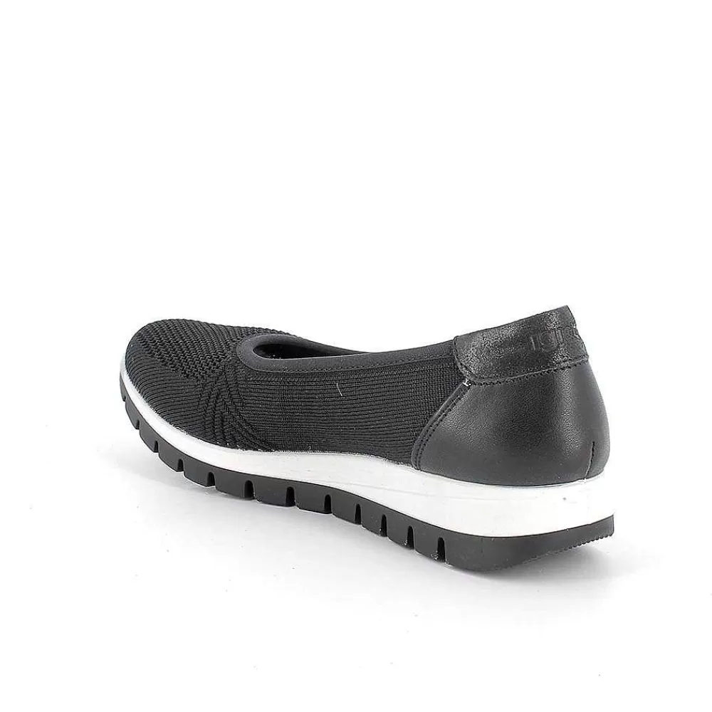 Sneakers | Igi&Co Ballerine Da Donna Nero