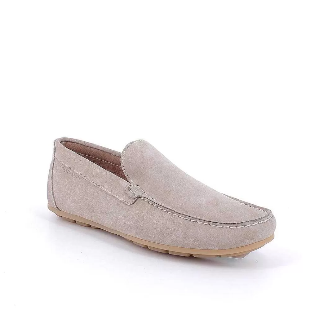 Mocassini E Scarpe Basse | Igi&Co Mocassini In Pelle Da Uomo Beige Scuro