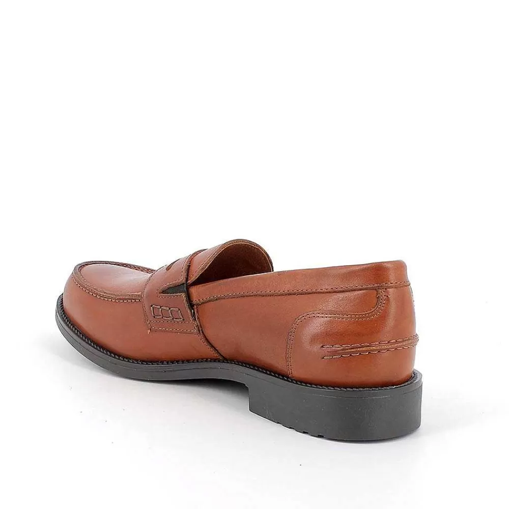 Mocassini E Scarpe Basse | Igi&Co Mocassini In Pelle Da Uomo Cognac