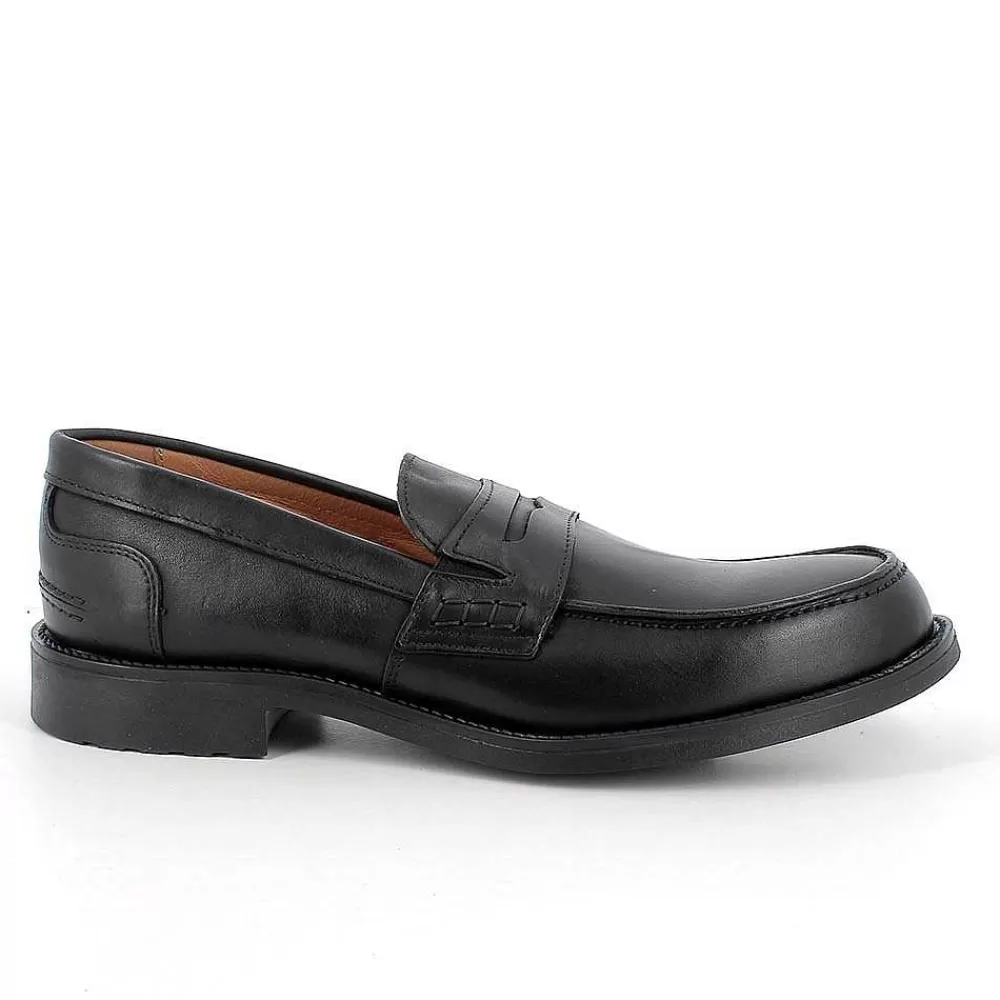 Mocassini E Scarpe Basse | Igi&Co Mocassini In Pelle Da Uomo Nero