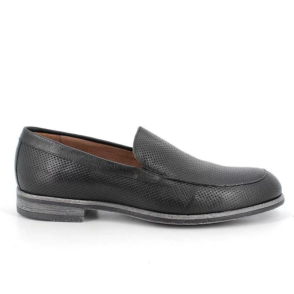 Mocassini E Scarpe Basse | Igi&Co Mocassini In Pelle Da Uomo Nero