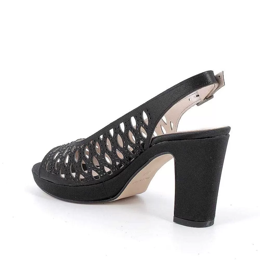 Scarpe Con Tacco | Igi&Co Sandali Con Tacco E Plateau Da Donna Nero