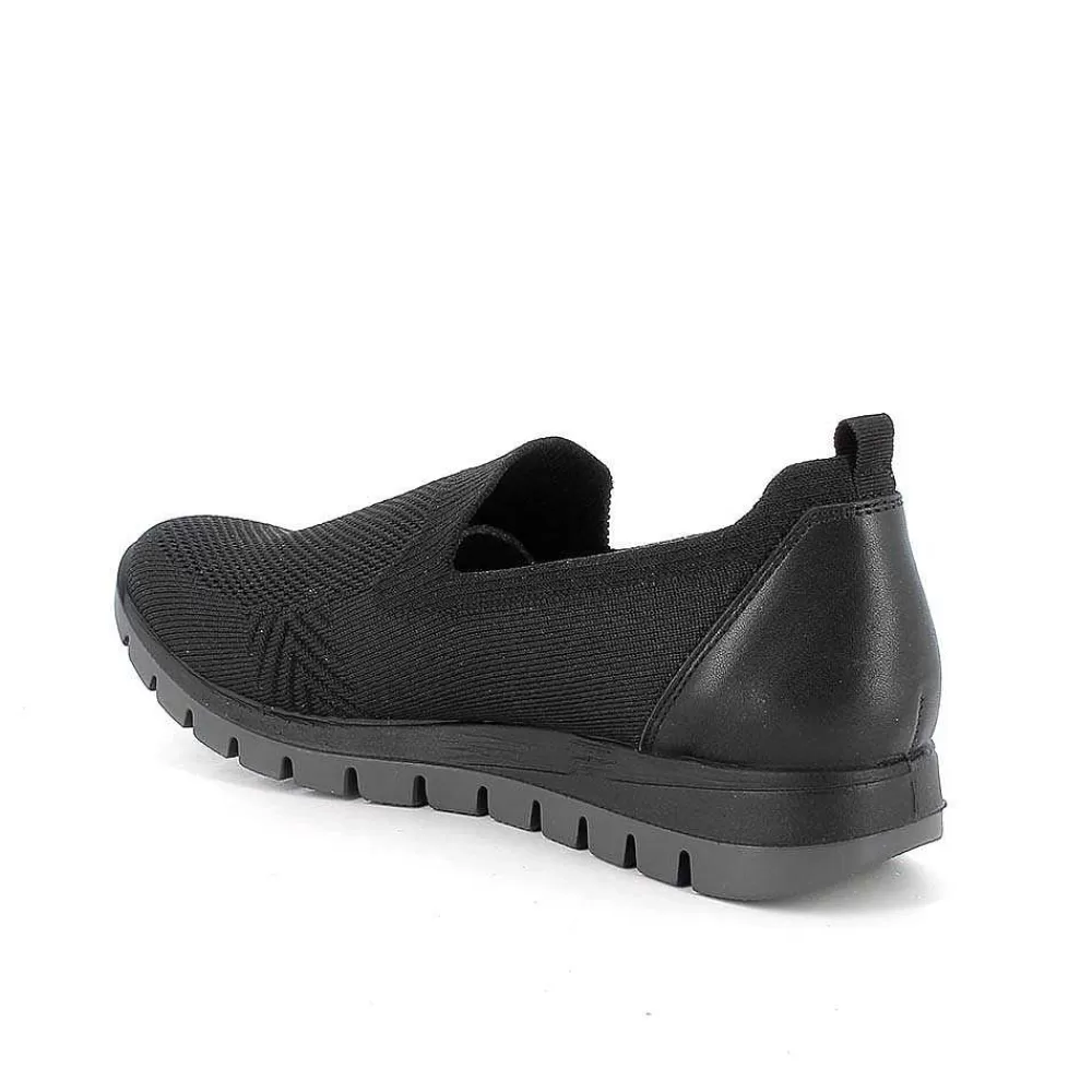 Mocassini E Slip On | Igi&Co Slip On Calzino Da Donna Nero