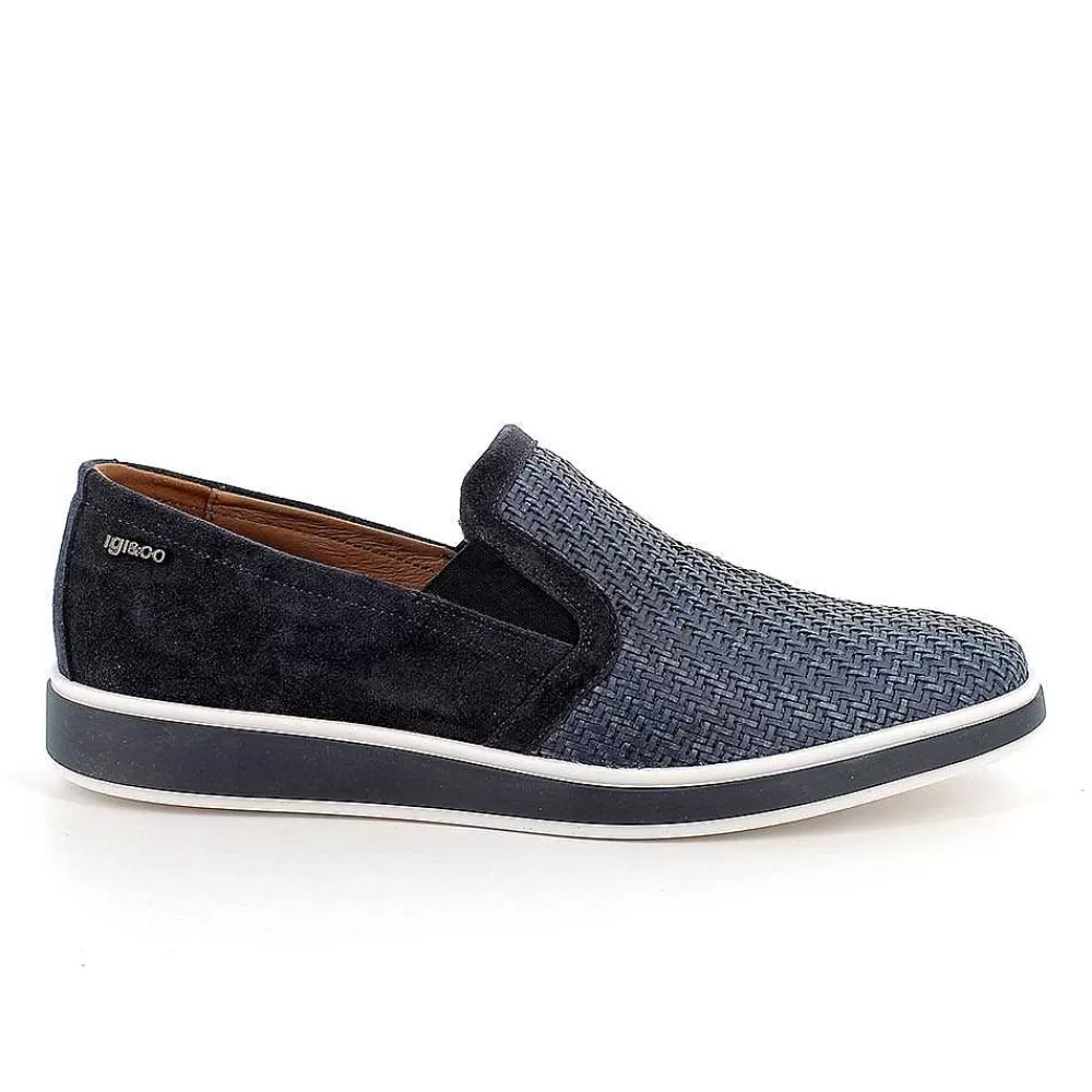 Mocassini E Scarpe Basse | Igi&Co Slip On Da Uomo Blu