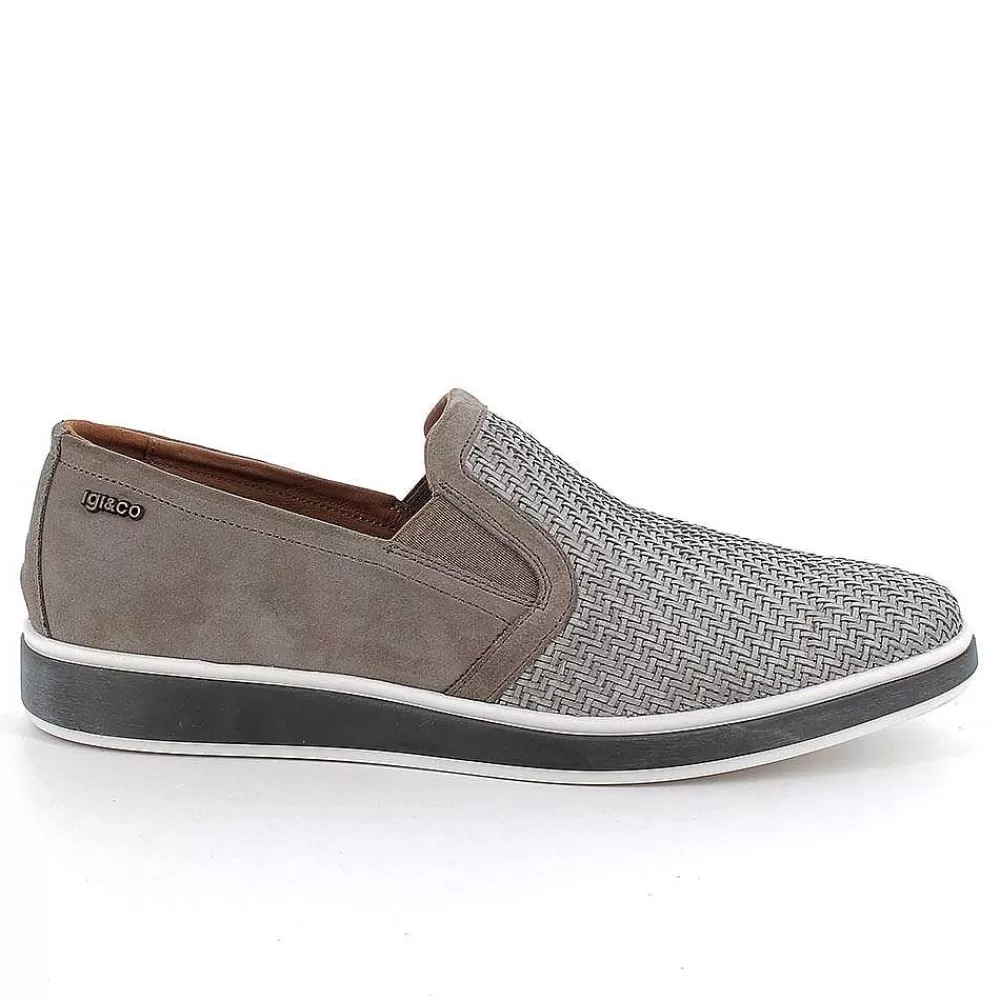 Mocassini E Scarpe Basse | Igi&Co Slip On Da Uomo Peltro