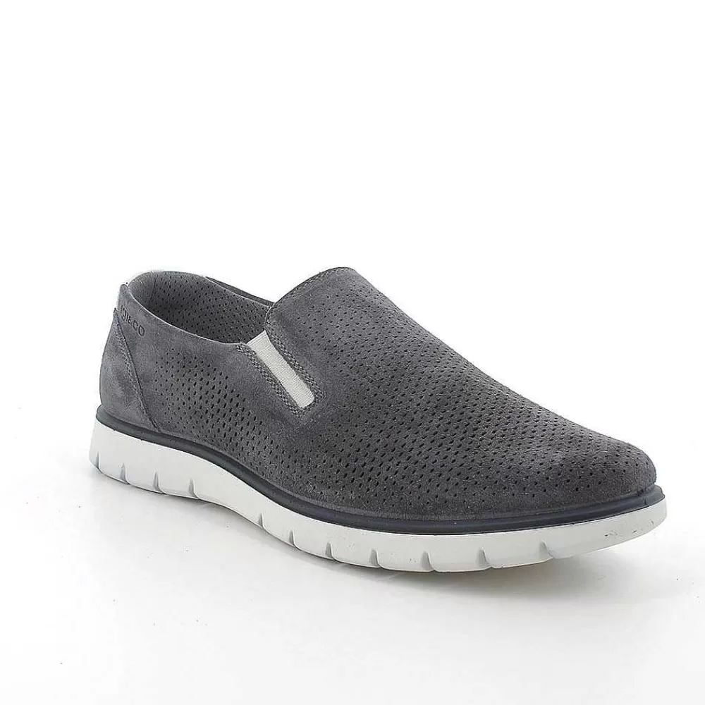 Mocassini E Scarpe Basse | Igi&Co Slip On In Pelle Da Uomo Jeans