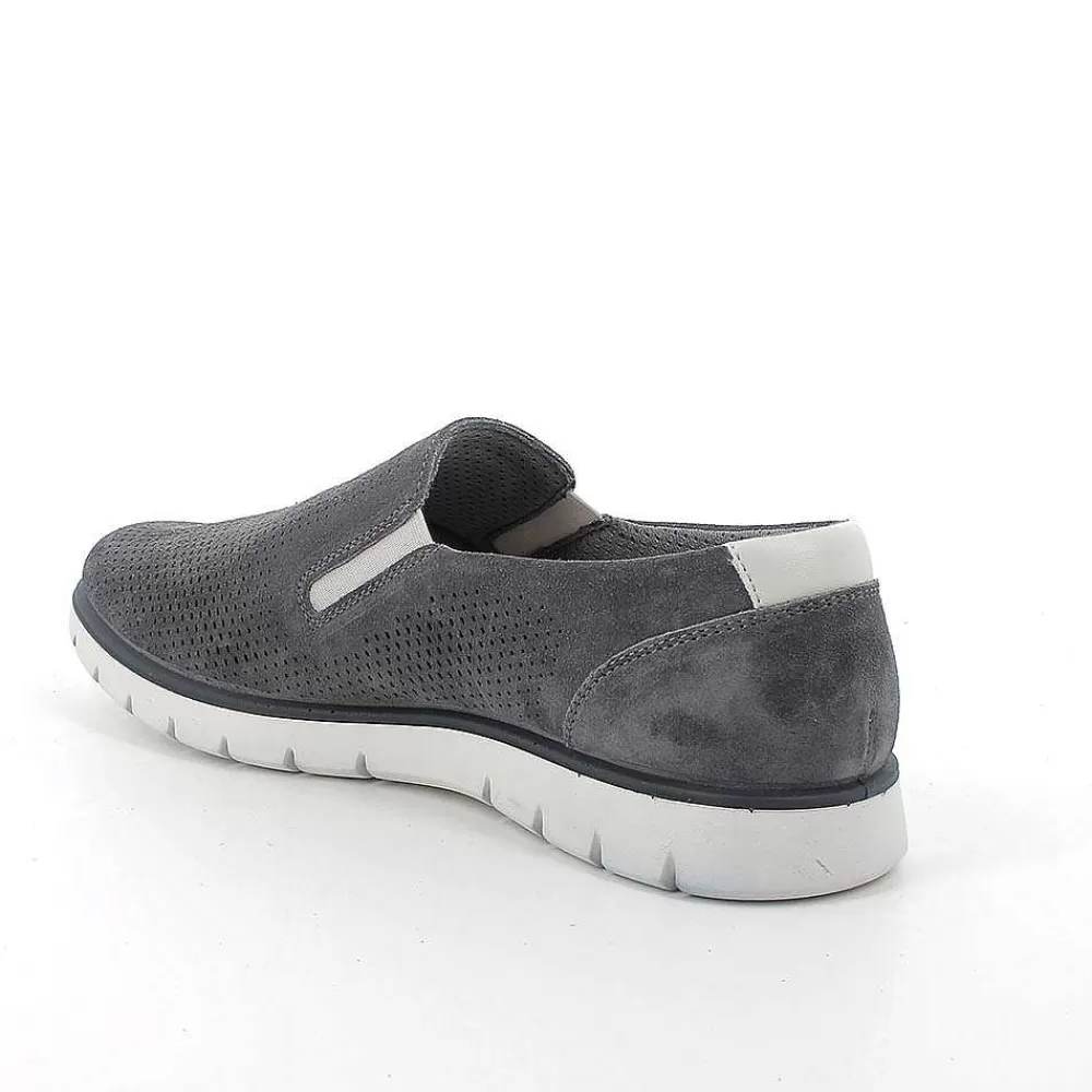 Mocassini E Scarpe Basse | Igi&Co Slip On In Pelle Da Uomo Jeans