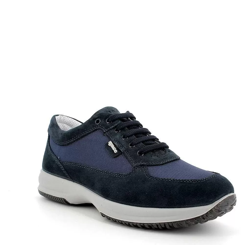 Sneakers | Igi&Co Sneaker Da Uomo Blu