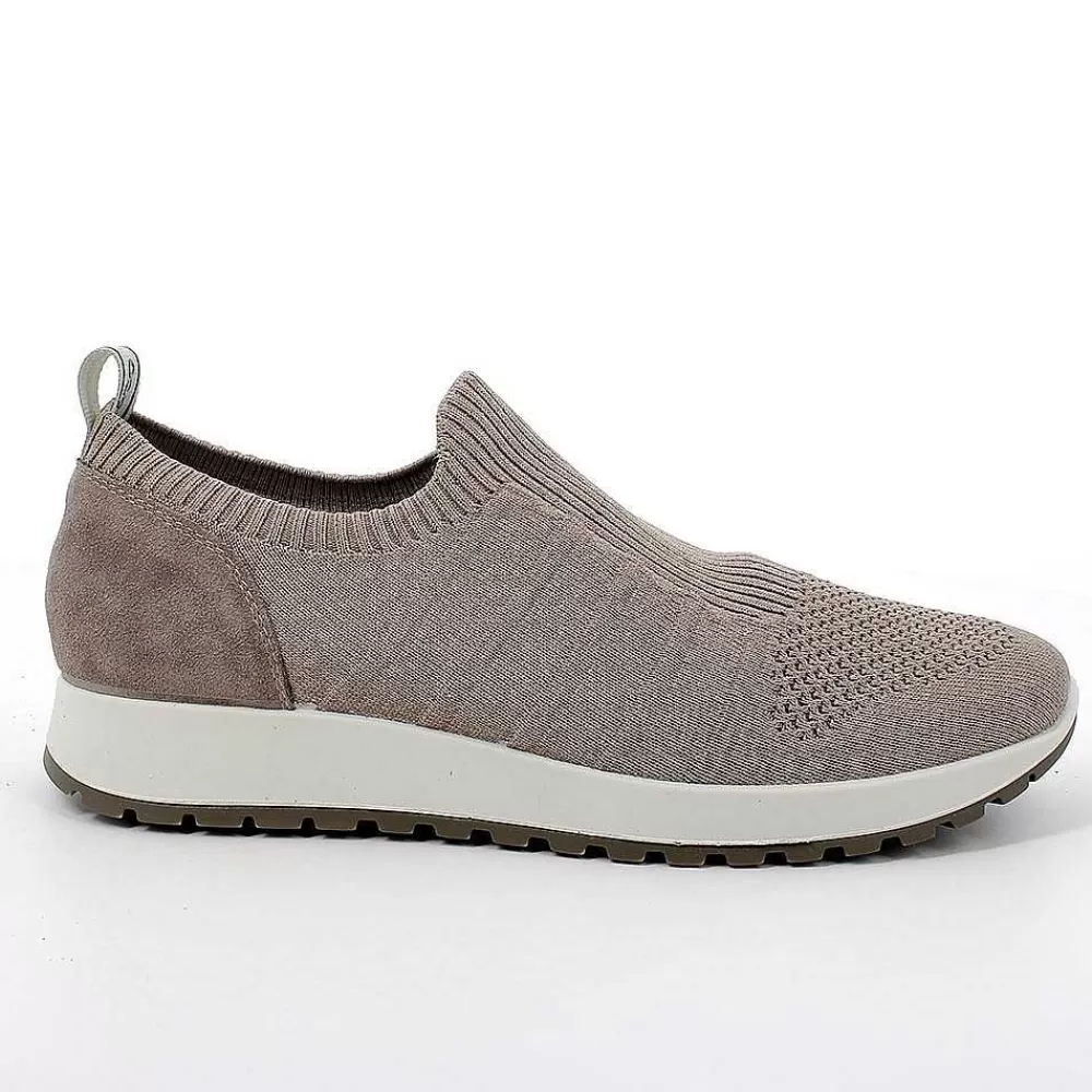 Mocassini E Scarpe Basse | Igi&Co Sneakers Calzino Da Uomo Beige