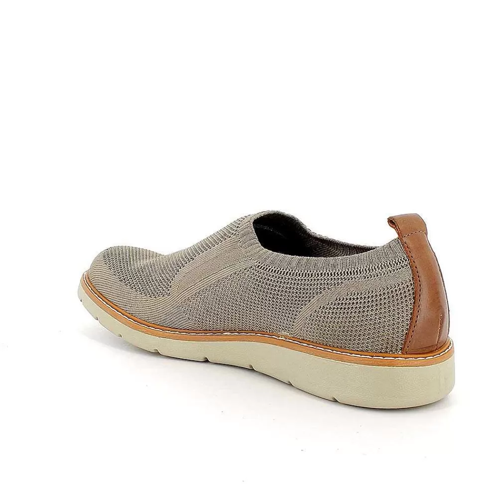 Mocassini E Scarpe Basse | Igi&Co Sneakers Calzino Da Uomo Beige