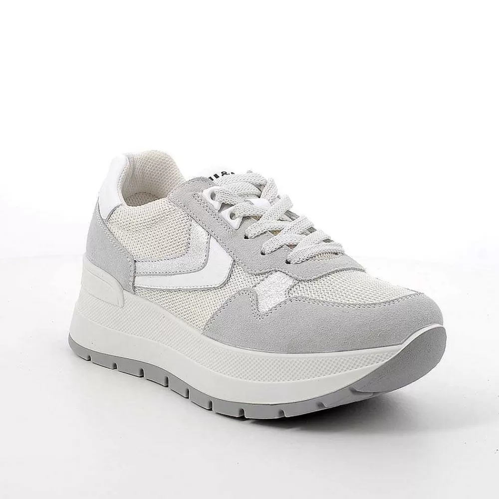 Zeppe | Igi&Co Sneakers Con Zeppa Da Donna Cristal-Bianco