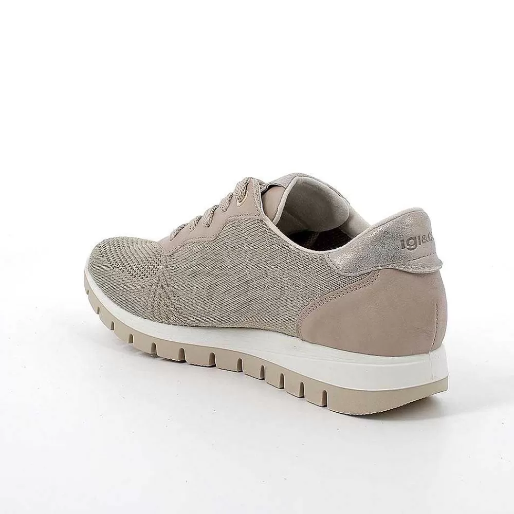 Sneakers | Igi&Co Sneakers Da Donna Beige-Platino