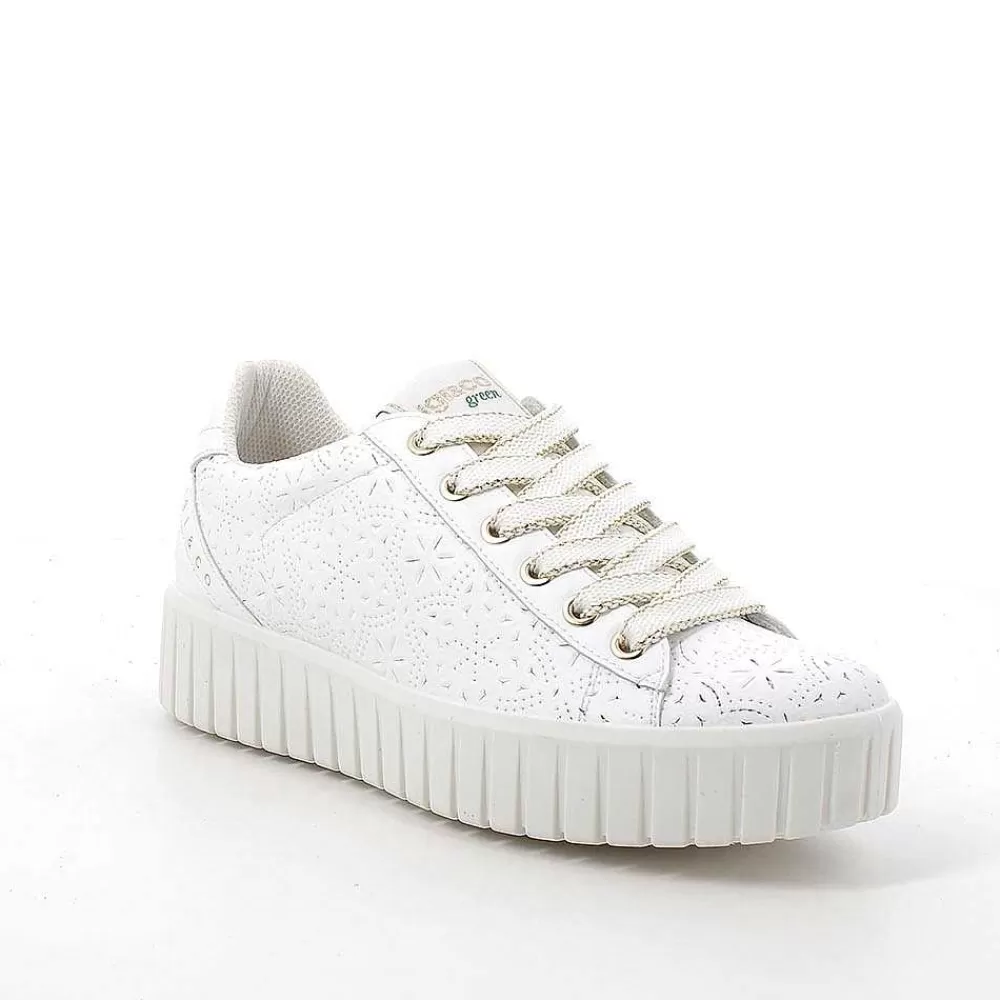 Scarpe Ecosostenibili | Igi&Co Sneakers Da Donna Bianco