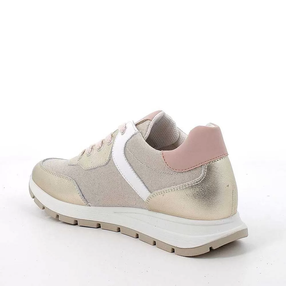 Sneakers | Igi&Co Sneakers Da Donna Platino