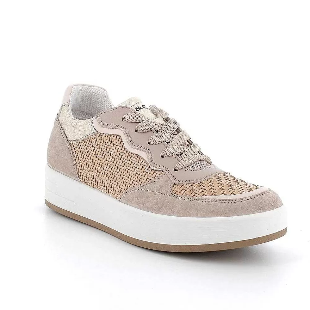 Sneakers | Igi&Co Sneakers Da Donna Visone-Beige