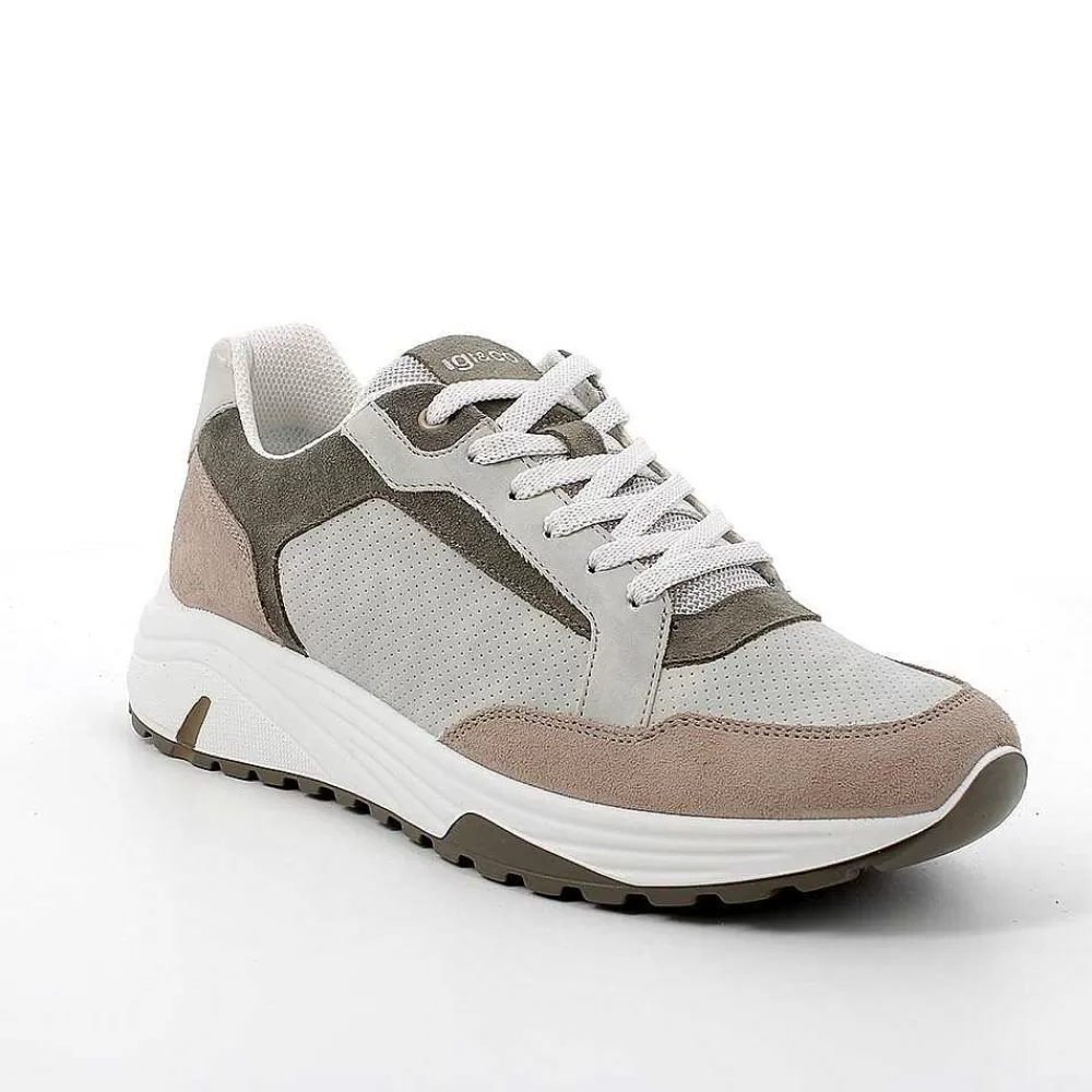 Sneakers | Igi&Co Sneakers Da Uomo Beige Scuro