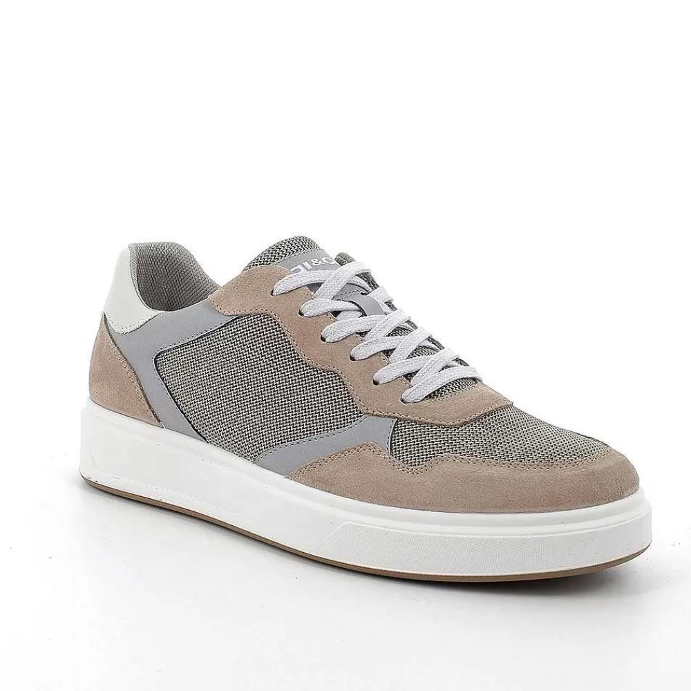 Sneakers | Igi&Co Sneakers Da Uomo Beige Scuro