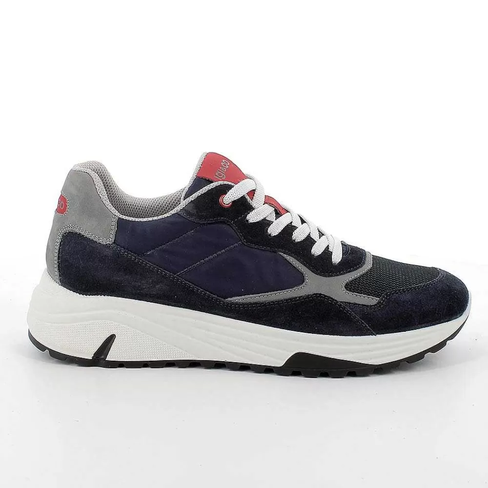 Sneakers | Igi&Co Sneakers Da Uomo Blu