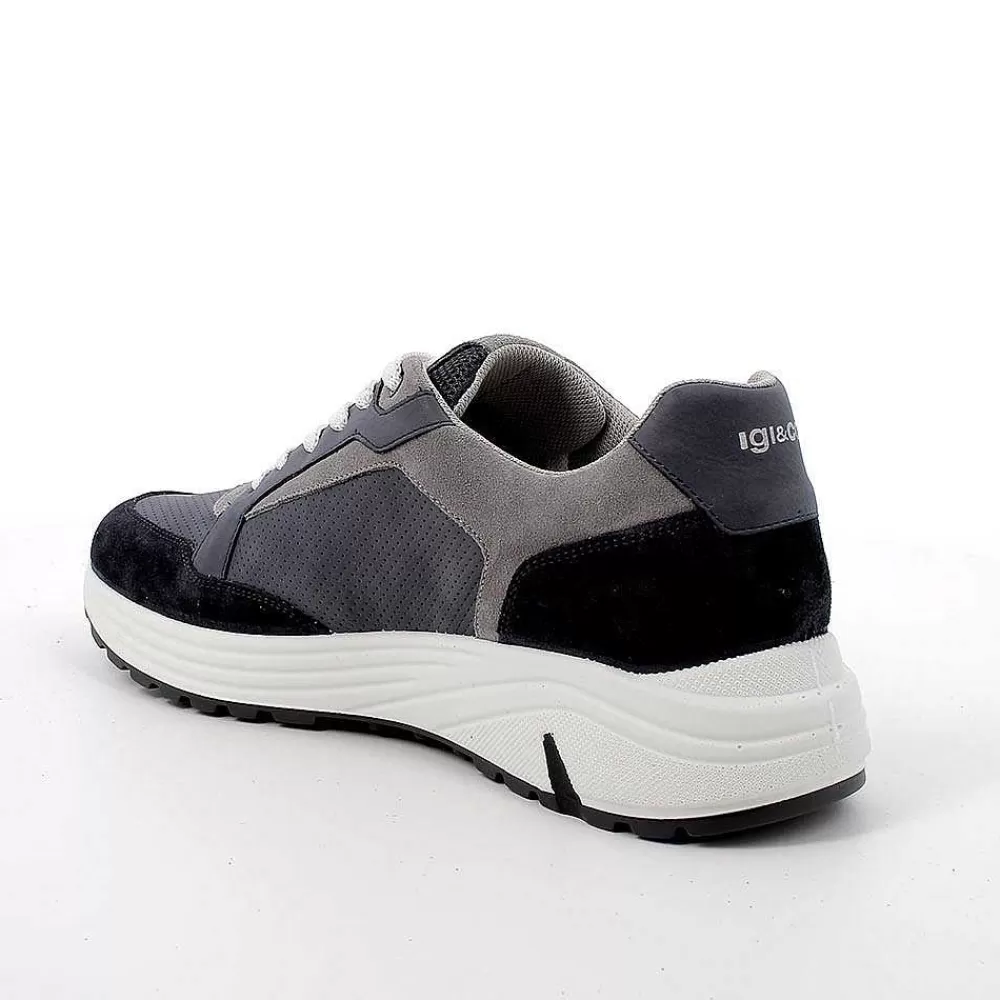 Sneakers | Igi&Co Sneakers Da Uomo Blu