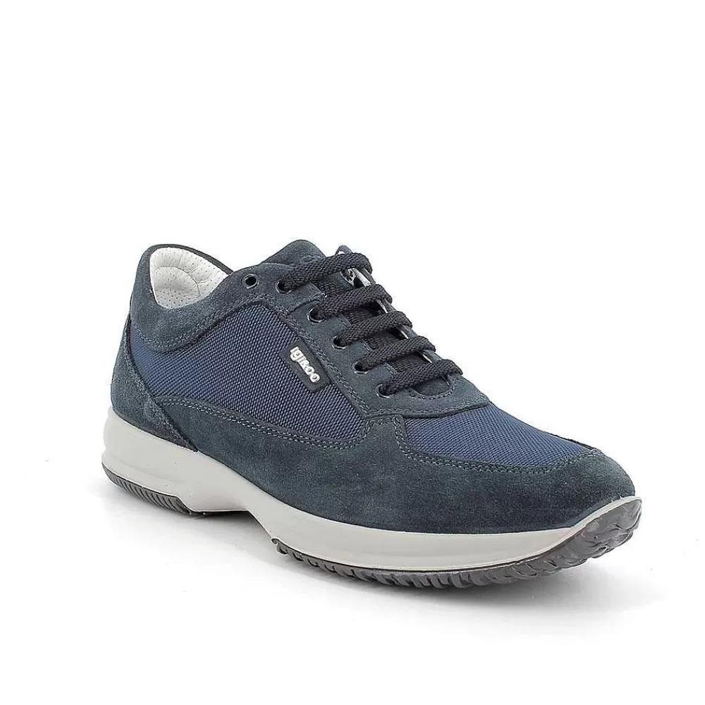 Sneakers | Igi&Co Sneakers Da Uomo Blu Scuro