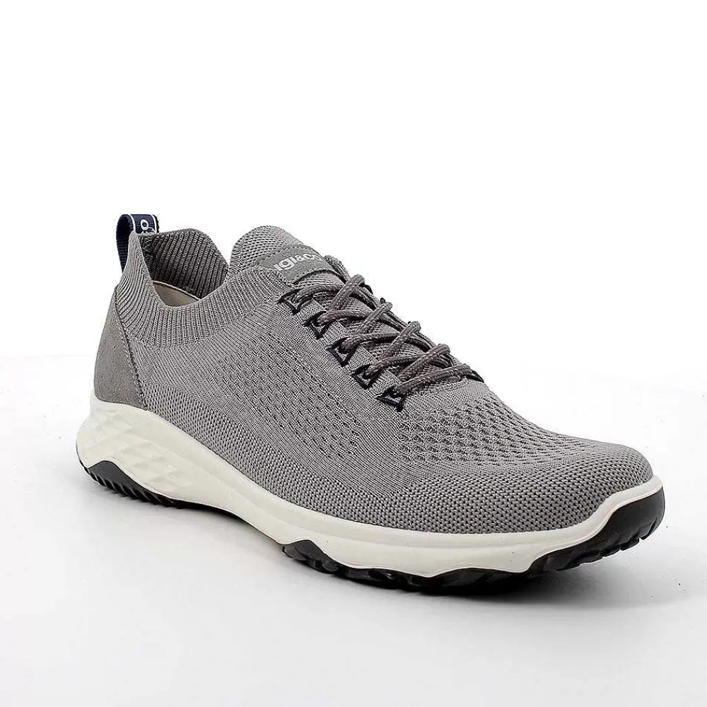 Sneakers | Igi&Co Sneakers Da Uomo Grigio Chiaro