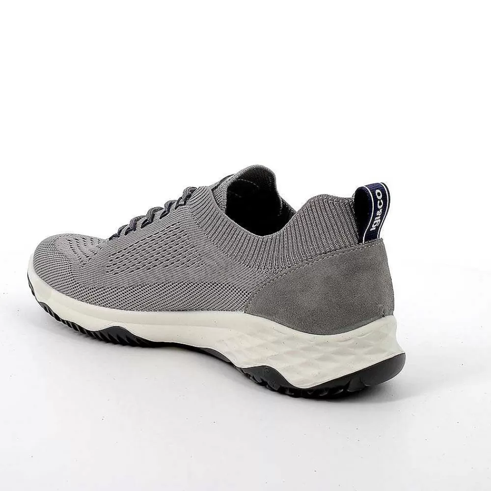 Sneakers | Igi&Co Sneakers Da Uomo Grigio Chiaro