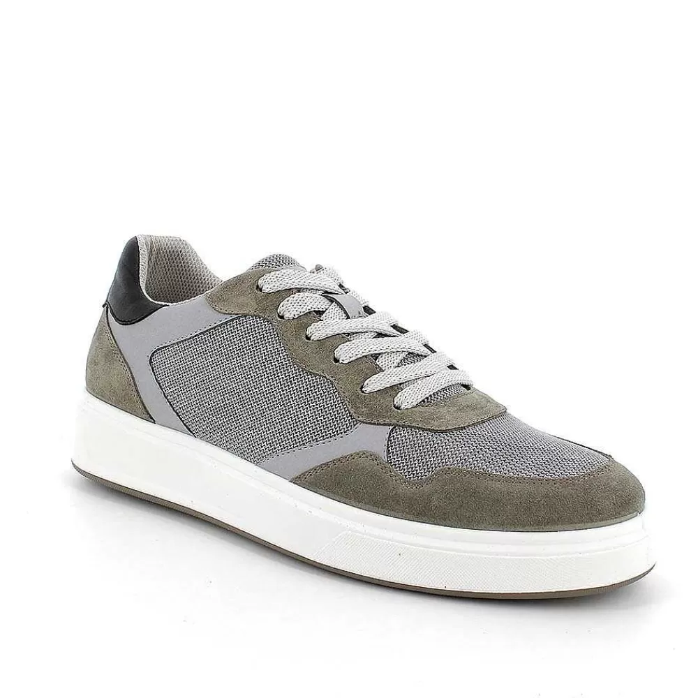 Sneakers | Igi&Co Sneakers Da Uomo Verde Militare