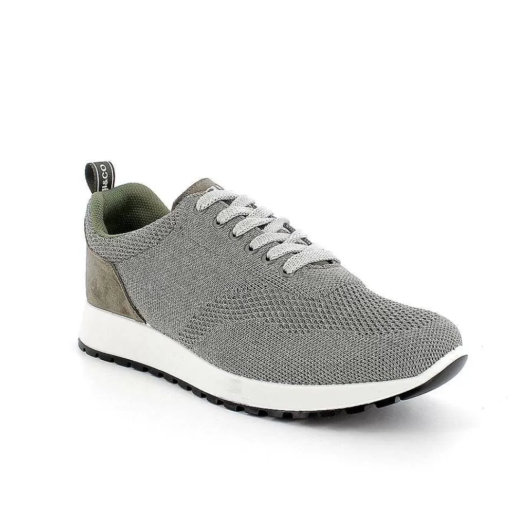 Sneakers | Igi&Co Sneakers Da Uomo Verde Militare