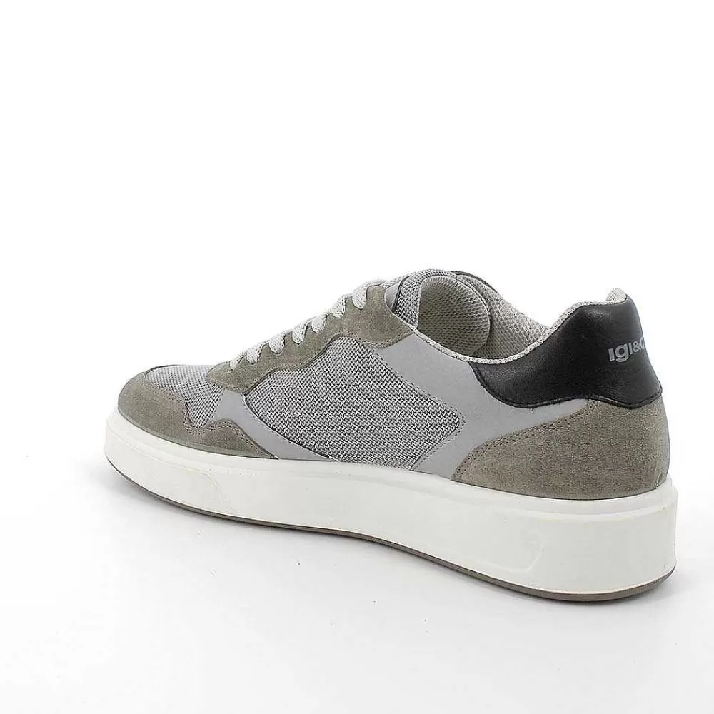 Sneakers | Igi&Co Sneakers Da Uomo Verde Militare