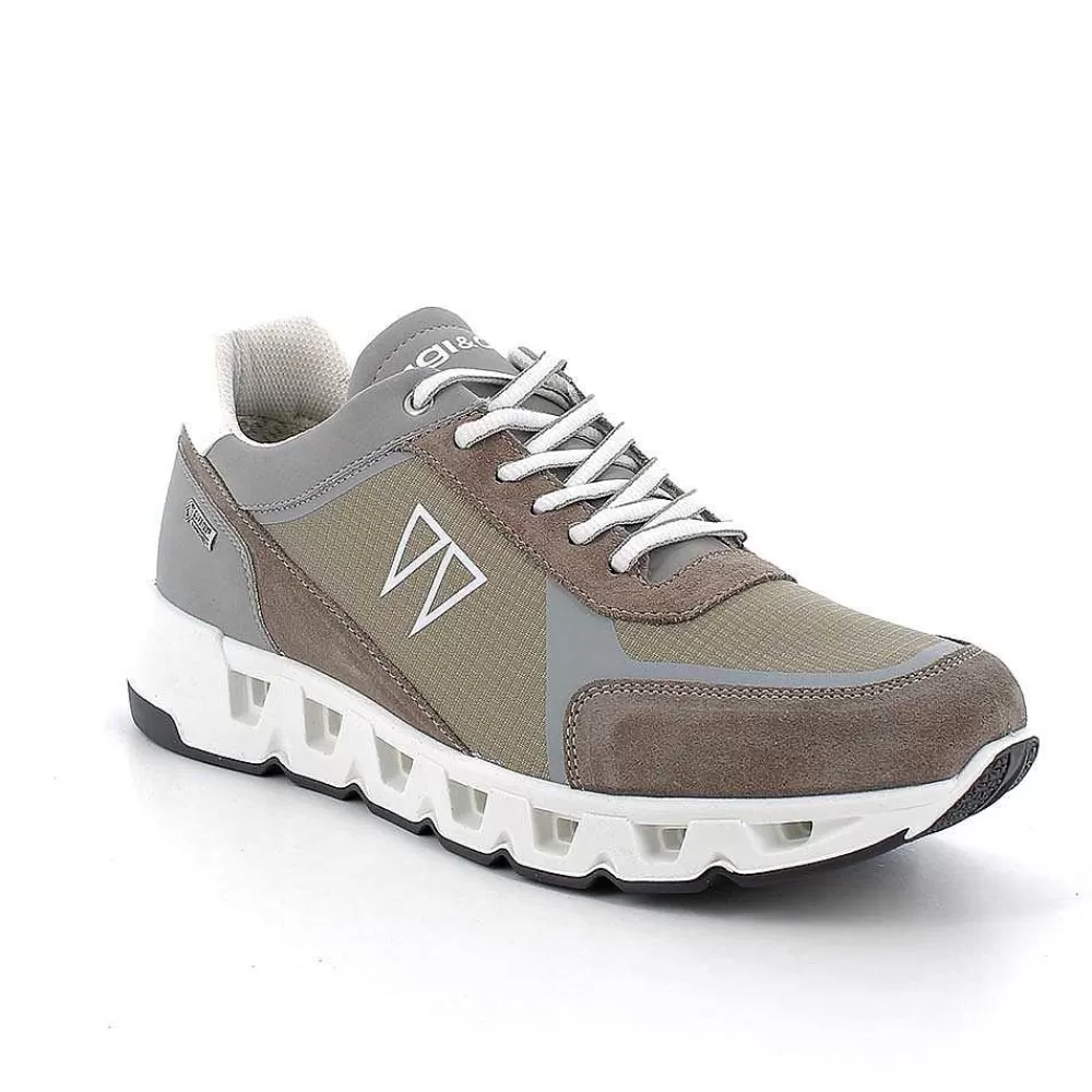 Sneakers | Igi&Co Sneakers Gore-Tex Surround Da Uomo Peltro