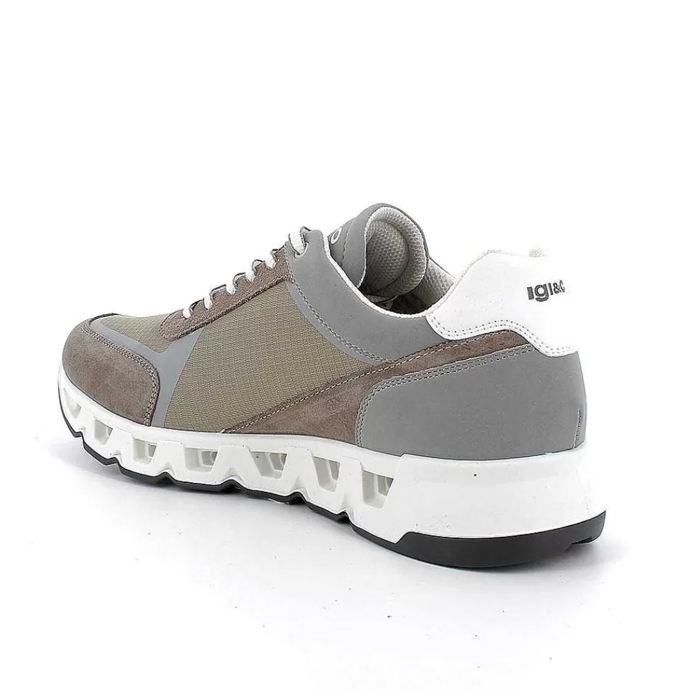 Sneakers | Igi&Co Sneakers Gore-Tex Surround Da Uomo Peltro