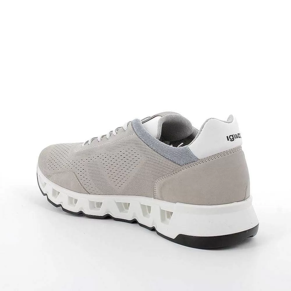 Sneakers | Igi&Co Sneakers Gore-Tex Surround In Pelle Da Uomo Osso