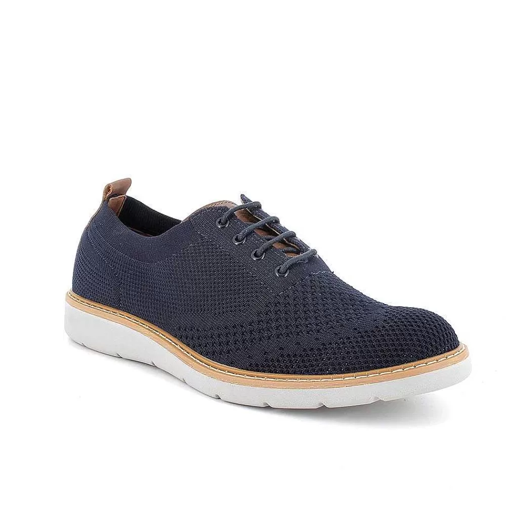 Stringate | Igi&Co Stringate Da Uomo Blu