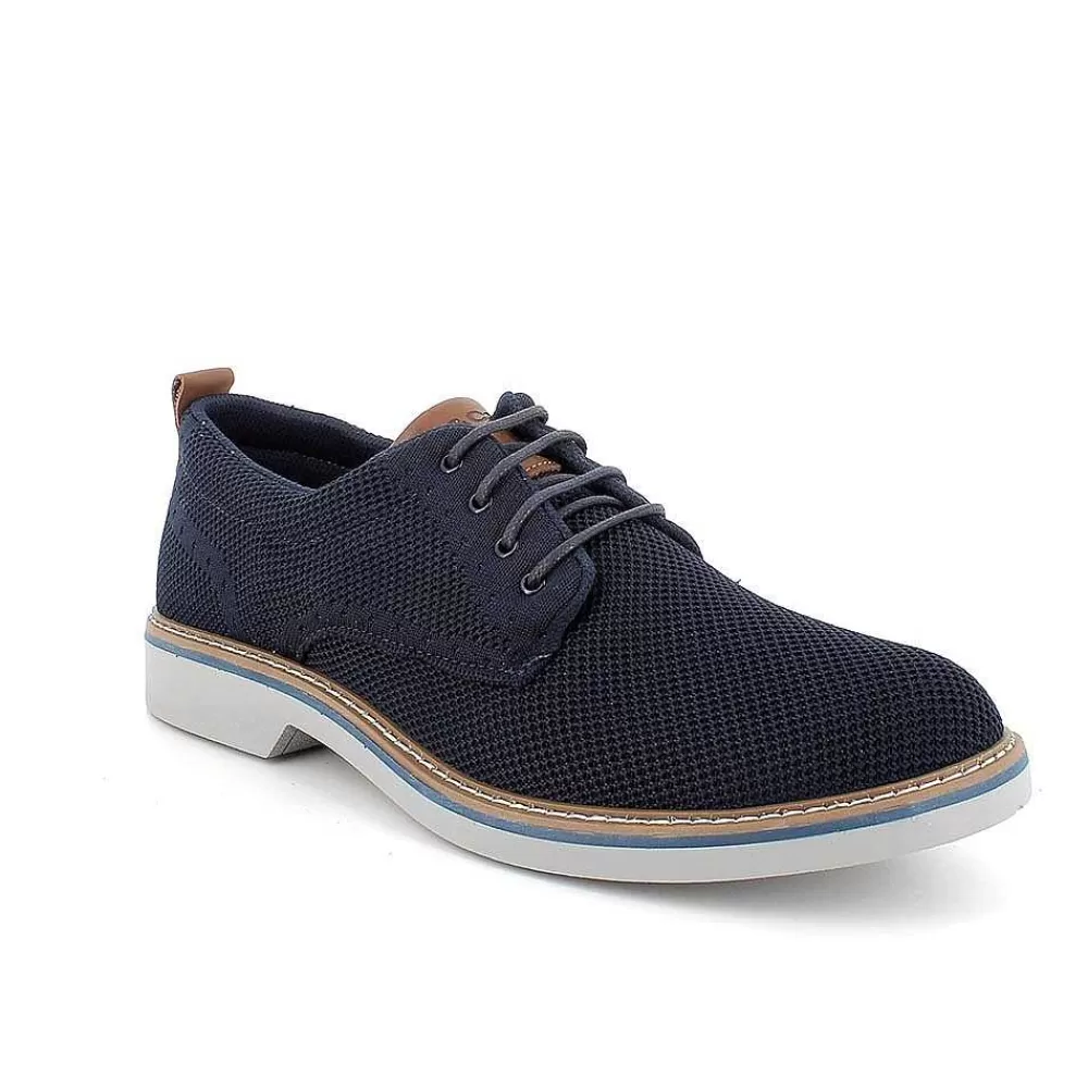 Stringate | Igi&Co Stringate Da Uomo Blu