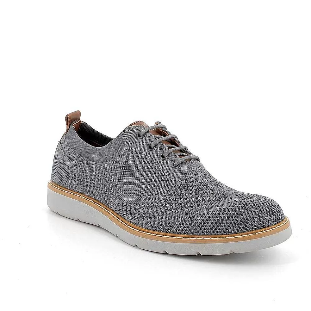 Stringate | Igi&Co Stringate Da Uomo Grigio