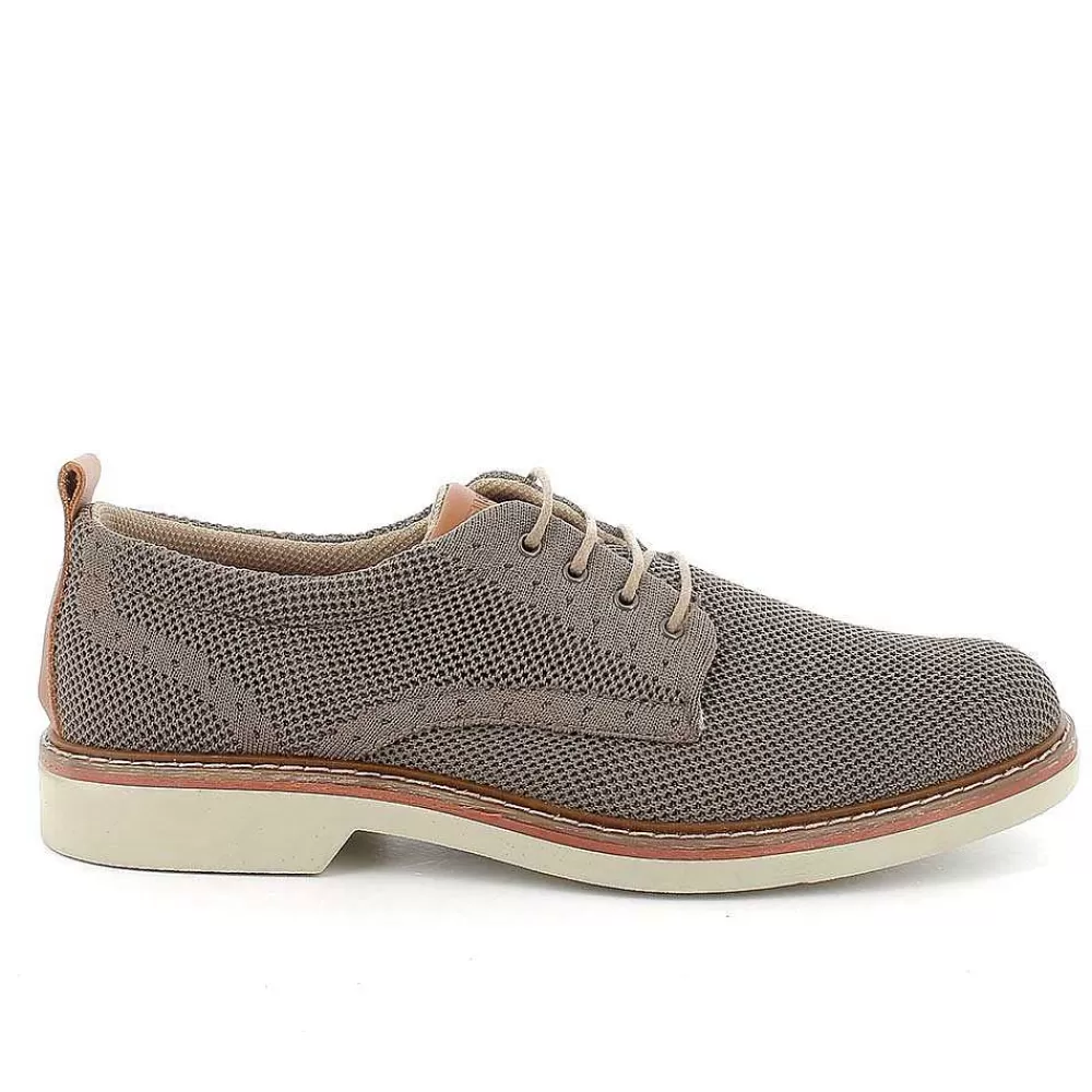 Stringate | Igi&Co Stringate Da Uomo Taupe